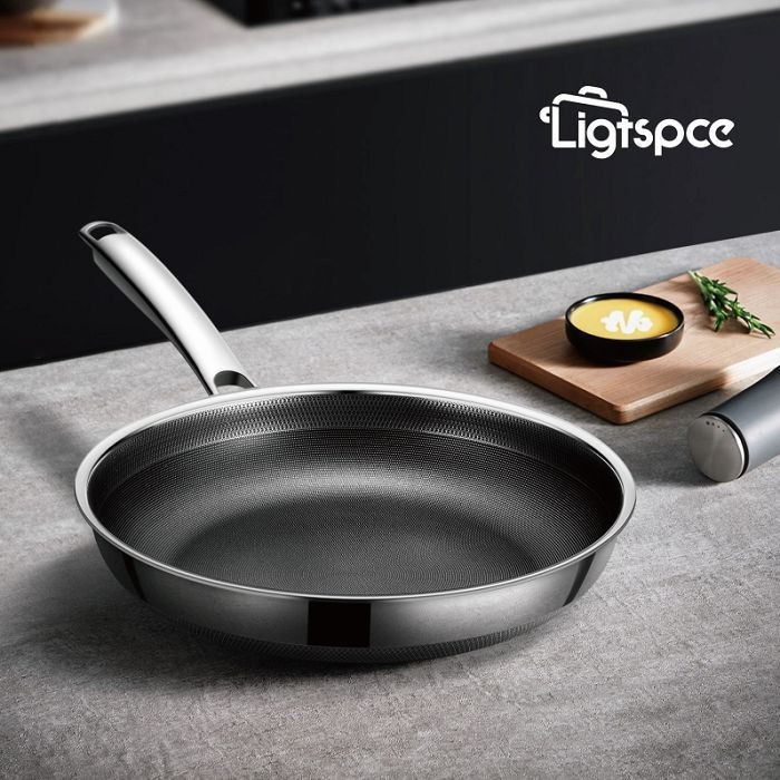 304 Stainless Steel Frying Pan best